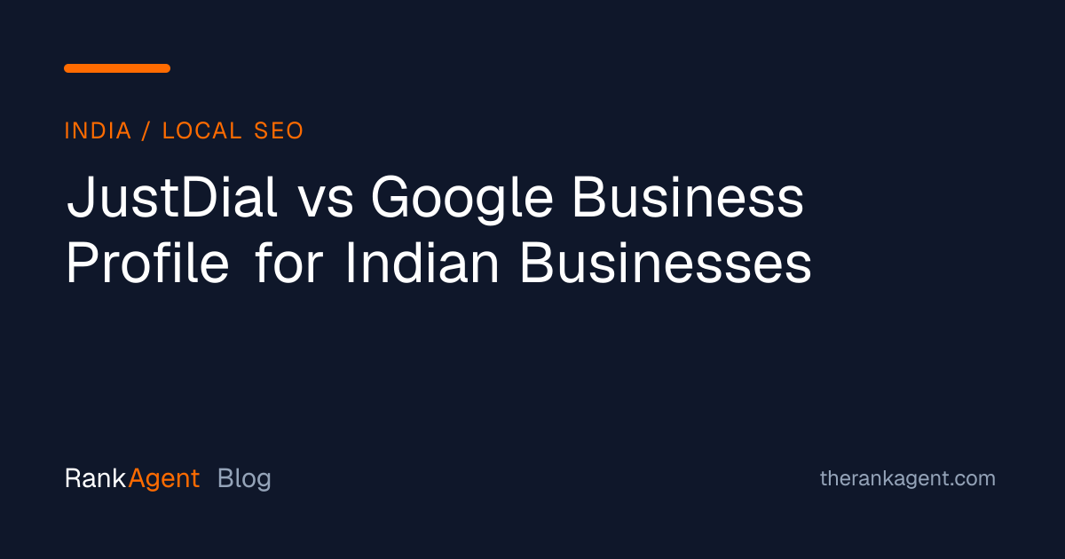 JustDial vs Google Business Profile for Indian Businesses