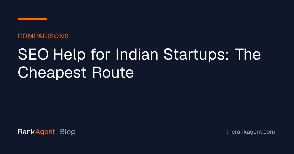 SEO Help for Indian Startups: The Cheapest Route