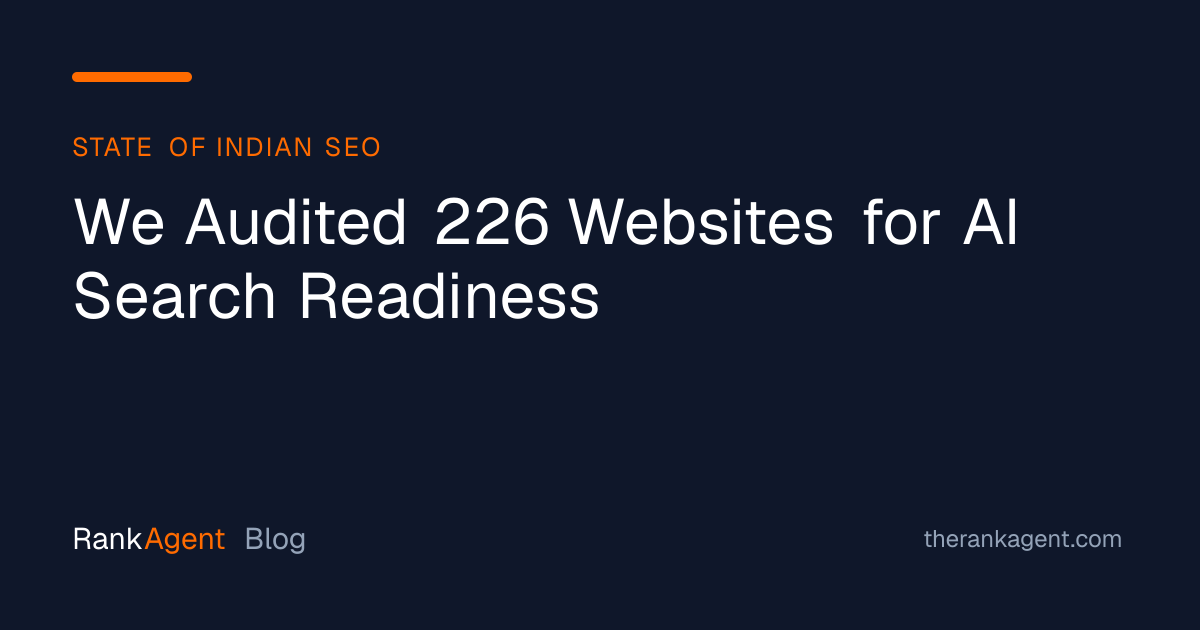 We Audited 226 Websites for AI Search Readiness